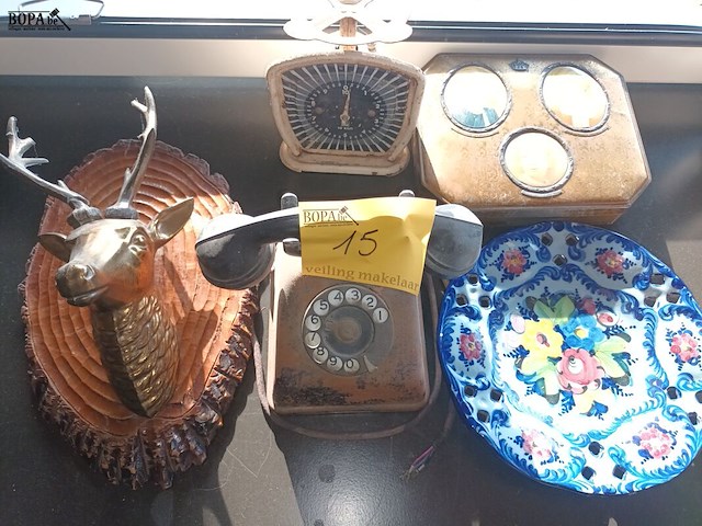 Lot 15 - decoratie. 5 stuks - afbeelding 1 van  5