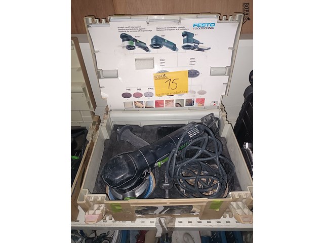 Lot 15 - excenterschuurmachine festool - afbeelding 1 van  4