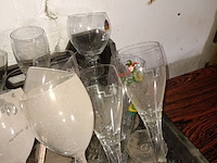 Lot 15 - glazen en kaarthouders - afbeelding 5 van  7