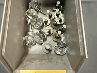 Lot 15 - handvaten in koper en doorzichtig pvc - afbeelding 3 van  3