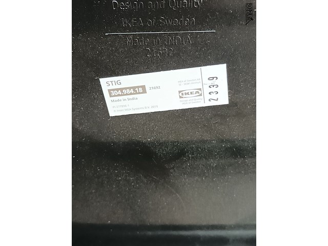 Lot 15 - hoge stoel ikea. 6 stuks - afbeelding 4 van  4