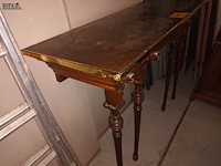 Lot 15 - houten muurtafel - afbeelding 2 van  5