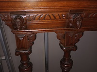 Lot 15 - houten muurtafel - afbeelding 3 van  5