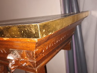 Lot 15 - houten muurtafel - afbeelding 4 van  5