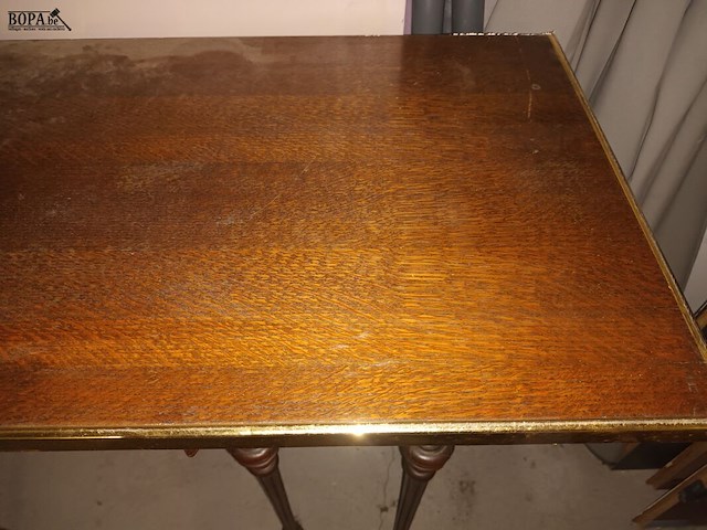 Lot 15 - houten muurtafel - afbeelding 5 van  5