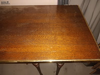 Lot 15 - houten muurtafel - afbeelding 5 van  5
