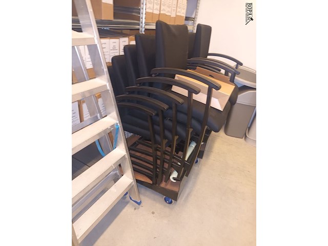 Lot 15 - kantoorstoel. 10 stuks - afbeelding 3 van  4