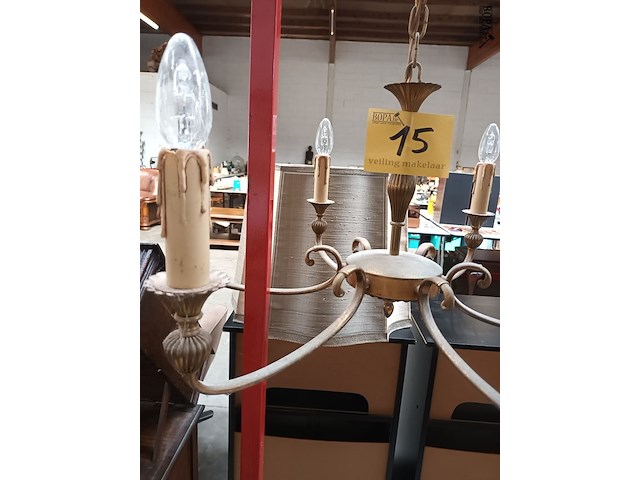 Lot 15 - luster in koper - afbeelding 3 van  3