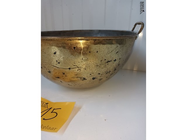 Lot 15 - messing ijsemmer - afbeelding 5 van  6