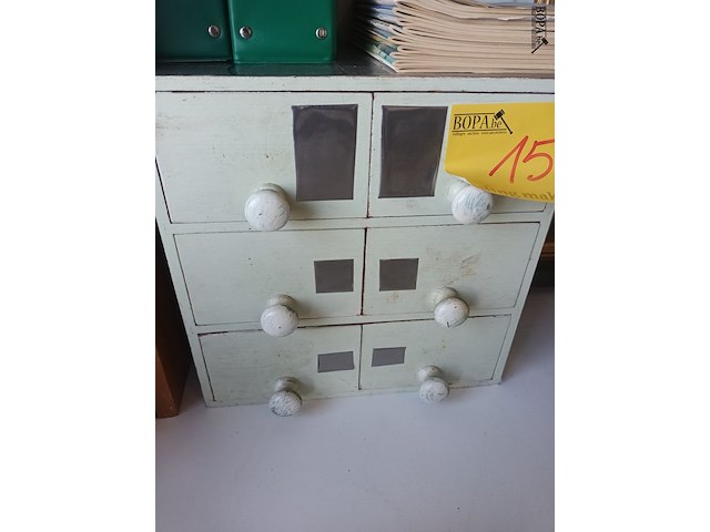 Lot 15 - mini ladekastje - afbeelding 2 van  3