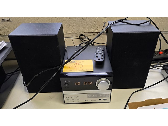 Lot 15 - peaq radio dab + cd + usb - afbeelding 1 van  10