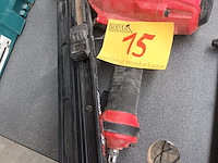 Lot 15 - pneumatische afwerkspijkermachine