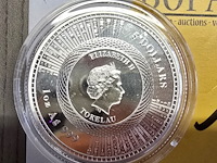 Lot 15 - tokelau 5 dollars 2020 vivat humanitas (2 stuks) - afbeelding 3 van  4