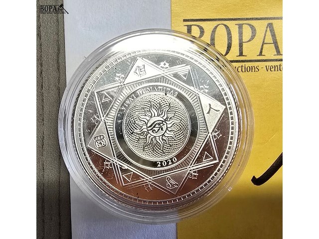 Lot 15 - tokelau 5 dollars 2020 vivat humanitas (2 stuks) - afbeelding 4 van  4