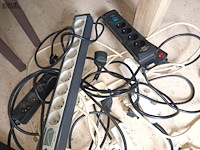 Lot 15 - verlengkabels. 10 stuks - afbeelding 4 van  4