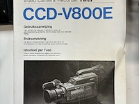 Lot 15 - video camera recorder sony - afbeelding 2 van  3