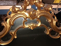 Lot 150 - antieke vergulde opzetspiegel - afbeelding 3 van  3