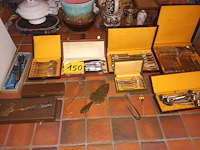 Lot 150 - groot lot verzilverd bestek - afbeelding 1 van  7