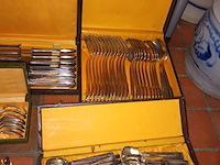Lot 150 - groot lot verzilverd bestek - afbeelding 5 van  7