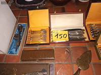 Lot 150 - groot lot verzilverd bestek - afbeelding 7 van  7