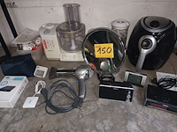 Lot 150 - huishoud elektro. 11 stuks - afbeelding 1 van  5