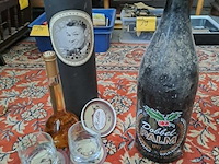 Lot 150 - lot oude dranken: dubbel palm 3l - roomer met 2 glaasjes in - afbeelding 1 van  1