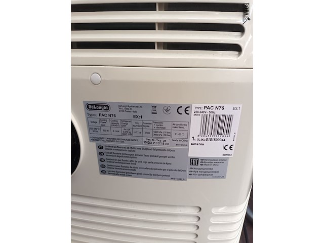 Lot 150 - mobiele airco delonghi - afbeelding 3 van  6