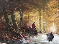 Lot 150 - schilderij op doek - afbeelding 2 van  6