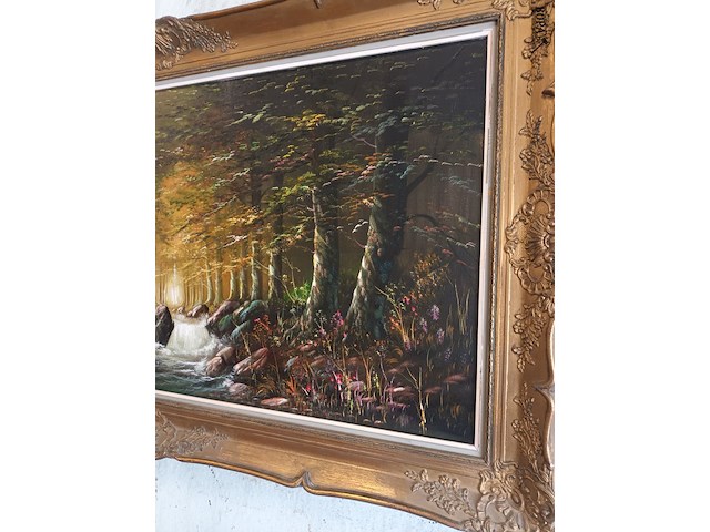 Lot 150 - schilderij op doek - afbeelding 3 van  6