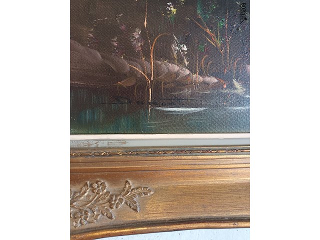 Lot 150 - schilderij op doek - afbeelding 6 van  6