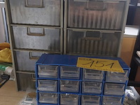 Lot 151 - rangeer kastjes, 3 stuks - afbeelding 1 van  3