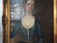 Lot 151 - schilderij portret dame - afbeelding 1 van  8