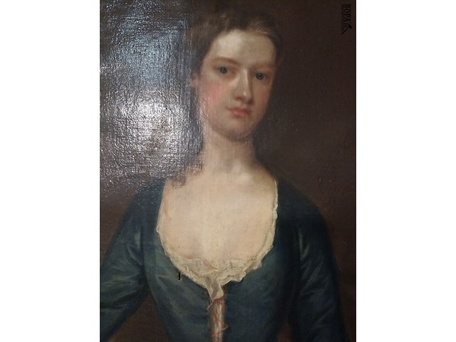 Lot 151 - schilderij portret dame - afbeelding 2 van  8