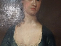 Lot 151 - schilderij portret dame - afbeelding 2 van  8