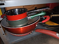 Lot 151 - steelpannen. 11 stuks - afbeelding 2 van  4