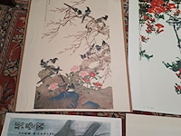 Lot 151 - vintage prenten chinese kunst + map met diverse prenten - afbeelding 2 van  4