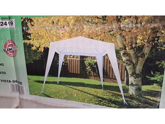 Lot 151 - zonnetent, nieuw in doos 3 meter op 3 meter - afbeelding 2 van  3