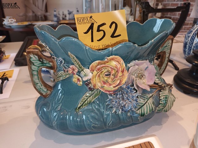 Lot 152 - art nouveau bloempot - afbeelding 2 van  4