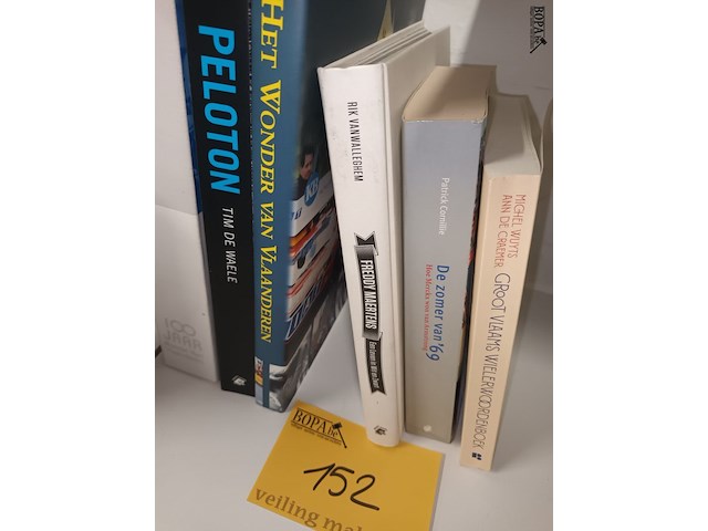 Lot 152 - boeken over wielrennen. 6 stuks - afbeelding 3 van  4