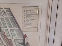 Lot 152 - kader antiek grondplan klooster - afbeelding 3 van  4