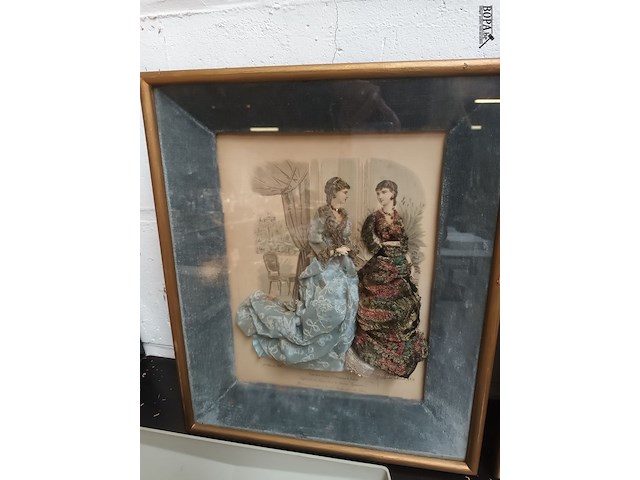 Lot 152 - kaders mode. 3 stuks - afbeelding 2 van  4