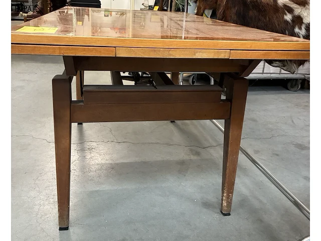 Lot 152 - vintage scandinavische verstelbare tafel - afbeelding 3 van  8