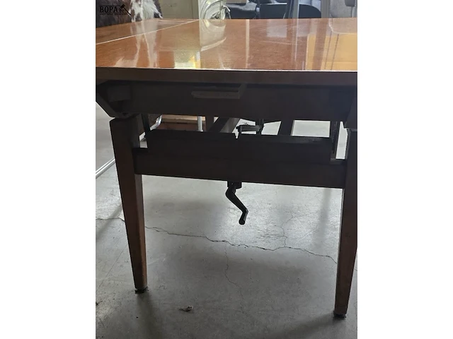 Lot 152 - vintage scandinavische verstelbare tafel - afbeelding 6 van  8