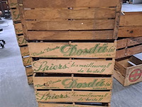 Lot 152 - vintage sinaasappelkratten in hout - 5 stuks - afbeelding 2 van  2