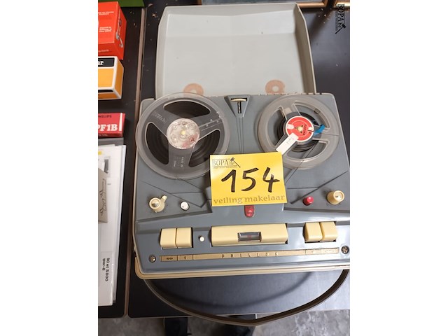 Lot 154 - bandrecorder philips - afbeelding 1 van  5