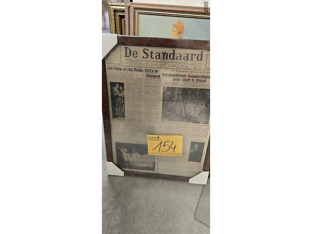 Lot 154 - lot diverse kaders 8 stuks - afbeelding 3 van  10