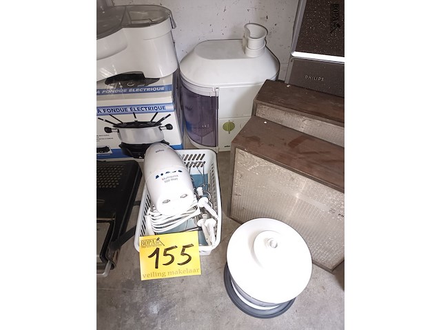 Lot 155 - diverse elektro. 9 stuks - afbeelding 5 van  6