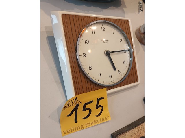 Lot 155 - retro klok junghans - afbeelding 3 van  4