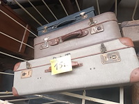 Lot 156 - antieke koffers. 5 stuks - afbeelding 3 van  5
