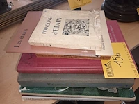Lot 156 - boeken over tin. 8 stuks